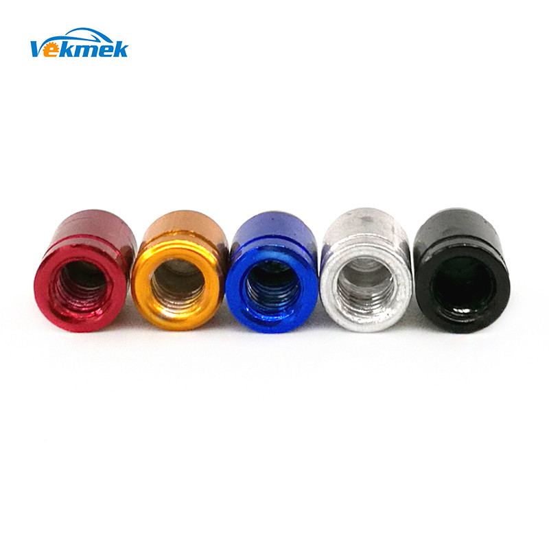 2 vnt Aliuminio „Presta“ padangų vožtuvų dangteliai, skirti dviračių padangų vožtuvų dangčiams, lydinio vožtuvų koto dangteliai prancūziško tipo vožtuvų formavimo dalims