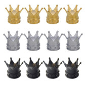 Crown Styling Kapica ventila za automobilsku gumu Stablo zračnog ventila Otporan na prašinu Bicikl otporan na prašinu Poklopac za naplatak gume Poklopci za prašinu Ukras za gume