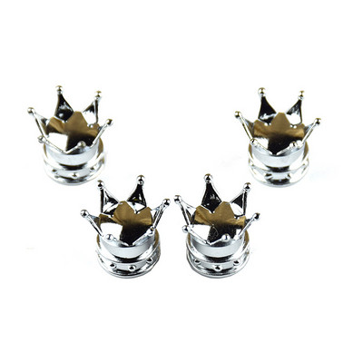 Crown Styling Kapica ventila za automobilsku gumu Stablo zračnog ventila Otporan na prašinu Bicikl otporan na prašinu Poklopac za naplatak gume Poklopci za prašinu Ukras za gume