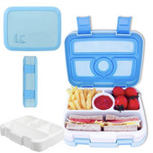 800ml Πολυλειτουργικό στεγανό Bento Box με θήκες PP Picnic Fruit Lunch Box Δοχείο για Office School Food Box