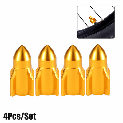 4TK raketi disainiga auto veoauto õhuava kate rehvivelje klapp ratta varre korgid mootorratta jalgratta ratta rehvi klapi korgi auto stiil