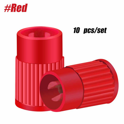 10 tk rehvide klapikorgid, plastikust autorehvi varre tolmukatted universaalsed klapikorgid autodele veoautodele, mootorratastele maasturitele ja jalgratastele