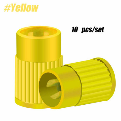 10 tk rehvide klapikorgid, plastikust autorehvi varre tolmukatted universaalsed klapikorgid autodele veoautodele, mootorratastele maasturitele ja jalgratastele