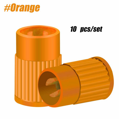 10 tk rehvide klapikorgid, plastikust autorehvi varre tolmukatted universaalsed klapikorgid autodele veoautodele, mootorratastele maasturitele ja jalgratastele