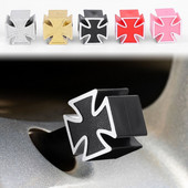 4 buc/set Capac tijă supapă Capac rezistent la praf Husă de protecție în stil cruce Capac de protecție durabil Scooter electric bicicletă Accesorii pentru anvelope