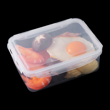 7 размера пластмасова кутия Bento Пикник Снек Контейнер за съхранение на храна Кутия за приготвяне на храна Кутия за обяд за къмпинг Съдове за готвене Детски училищни съдове за хранене