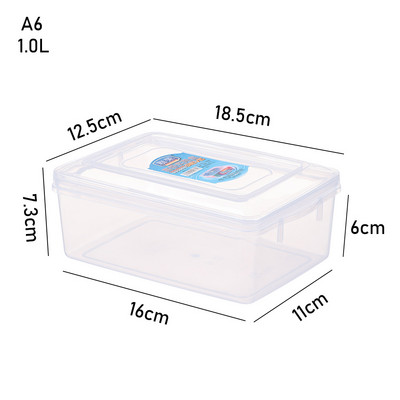 Plastična kutija za bento u 7 veličina, posuda za piknik, grickalice, posuda za pohranu hrane, kutija za ručak za pripremu hrane za kampiranje Posuđe za kuhanje Dječje školsko posuđe