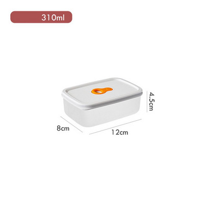 Plastična kutija za bento u 7 veličina, posuda za piknik, grickalice, posuda za pohranu hrane, kutija za ručak za pripremu hrane za kampiranje Posuđe za kuhanje Dječje školsko posuđe
