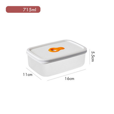 Plastična kutija za bento u 7 veličina, posuda za piknik, grickalice, posuda za pohranu hrane, kutija za ručak za pripremu hrane za kampiranje Posuđe za kuhanje Dječje školsko posuđe