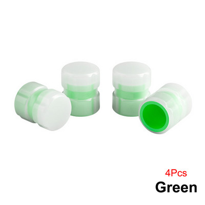 4/8 tk rehviklapi varrekorgid, hõõguvad rehvi õhukorgid, mis katavad rehviklapi katteid, universaalsed autodele, veoautodele, maasturitele, mootorratastele, jalgratastele