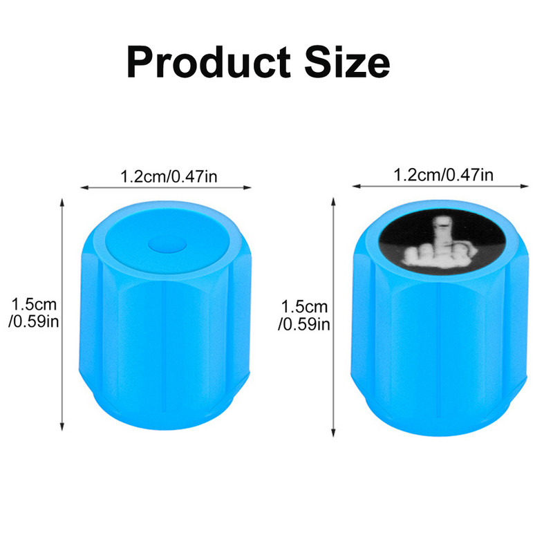 Automobilių sauga Universalūs fluorescenciniai automobilių padangų vožtuvų dangteliai, patvarūs padangų slėgio dangteliai daugeliui automobilių, motociklų, sunkvežimių, dviračių