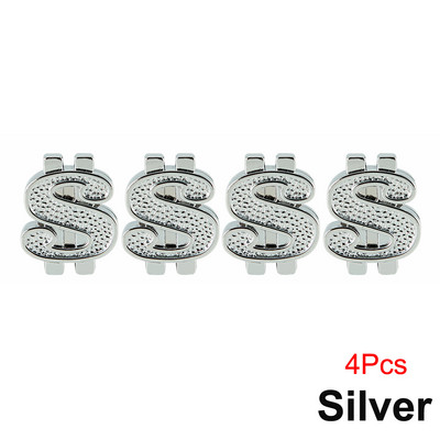 4/8 buc. Capace supape anvelope, simbol dolar roata anvelope capace roata anvelope capac stil auto pentru masina, SUV, camion, bicicleta, motocicleta