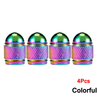 TQQTQQ 4/8 buc. Capace universale pentru roți de roată de mașină, din aluminiu, pentru biciclete, mașini, camioane, capace pentru roata de bicicletă