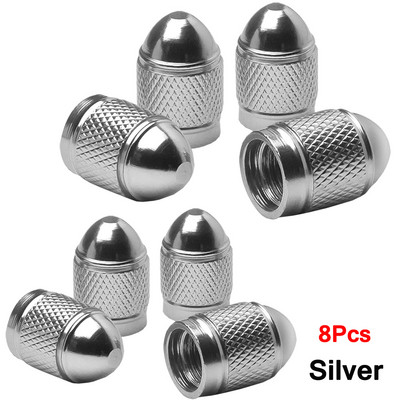 TQQTQQ 4/8 buc. Capace universale pentru roți de roată de mașină, din aluminiu, pentru biciclete, mașini, camioane, capace pentru roata de bicicletă