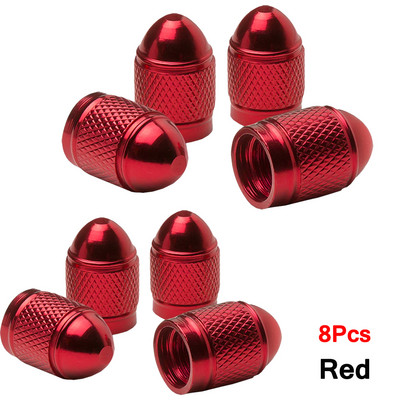 TQQTQQ 4/8 buc. Capace universale pentru roți de roată de mașină, din aluminiu, pentru biciclete, mașini, camioane, capace pentru roata de bicicletă