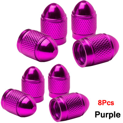 TQQTQQ 4/8 buc. Capace universale pentru roți de roată de mașină, din aluminiu, pentru biciclete, mașini, camioane, capace pentru roata de bicicletă