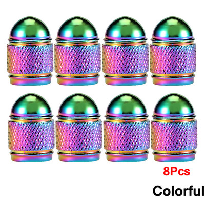 TQQTQQ 4/8 buc. Capace universale pentru roți de roată de mașină, din aluminiu, pentru biciclete, mașini, camioane, capace pentru roata de bicicletă