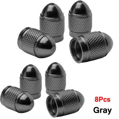 TQQTQQ 4/8 buc. Capace universale pentru roți de roată de mașină, din aluminiu, pentru biciclete, mașini, camioane, capace pentru roata de bicicletă