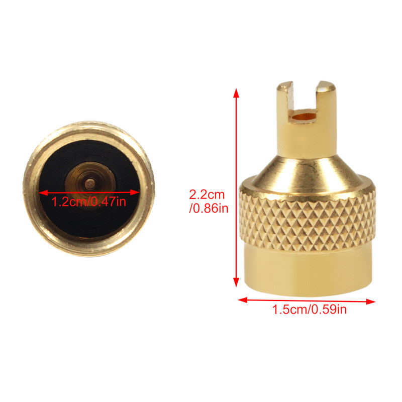 4 vnt. vario išpjovos galvutės vožtuvo koto dangtelis, skirtas Schrader automobilių motociklų vožtuvų ratų padangoms