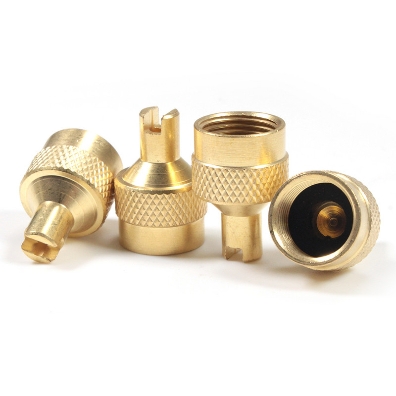 4 vnt. vario išpjovos galvutės vožtuvo koto dangtelis, skirtas Schrader automobilių motociklų vožtuvų ratų padangoms