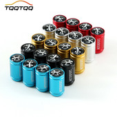 TQQTQQ 4Pcs/Set aluminijske legure Gecko Style kapa ventila gume Kapice ventila ventila kotača za automobile