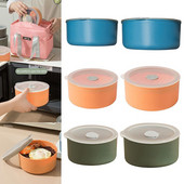 Prijenosni nepropusni za studente Uredske djelatnike Posude za hranu u mikrovalnoj pećnici za djecu Kutija za ručak Bento kutija