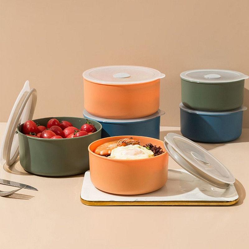Prijenosni nepropusni za studente Uredske djelatnike Posude za hranu u mikrovalnoj pećnici za djecu Kutija za ručak Bento kutija