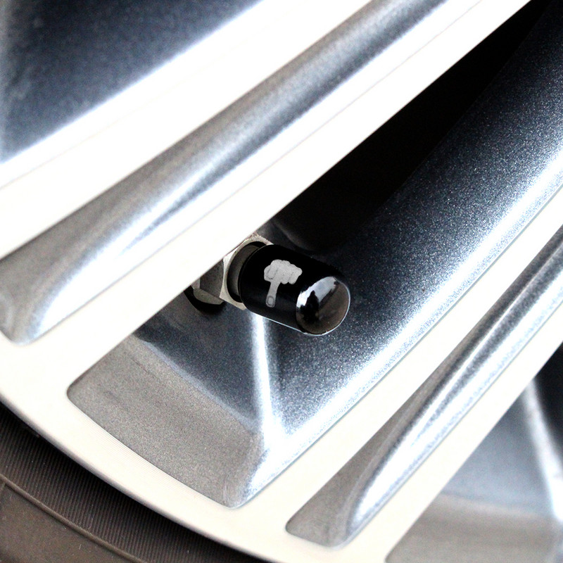 4 vnt./komplektas Universalus vidurinis pirštas padangų vožtuvų dangteliai Aliuminio padangų vožtuvų dangteliai nuo dulkių, kostiumas dviračiams automobiliams sunkvežimiams motociklams dviračiams