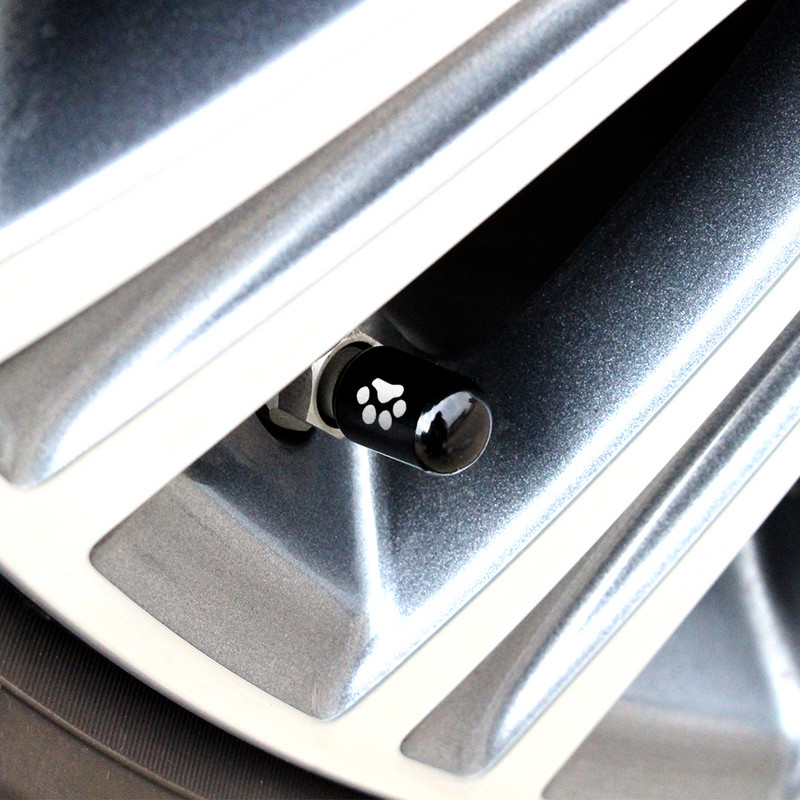 4 vnt./komplektas Universalūs automobilių ratų padangų vožtuvo koto dangteliai aliuminio lydinio, skirti dviračiams, automobiliniams sunkvežimiams, motociklams, dviračių padangų vožtuvams