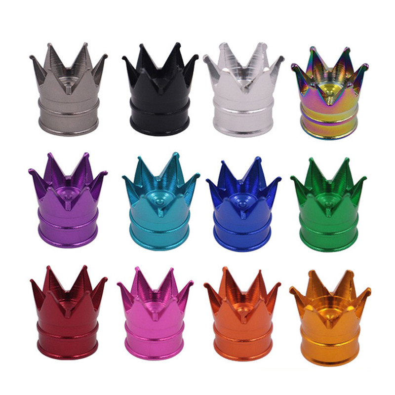 1/4 vnt. ratų padangų vožtuvų dangteliai Automobilių motociklų dviračių oro dangteliai, automatiniai sandarūs kotų dangteliai, skirti BMW VW Audi Nissan Crown Styling