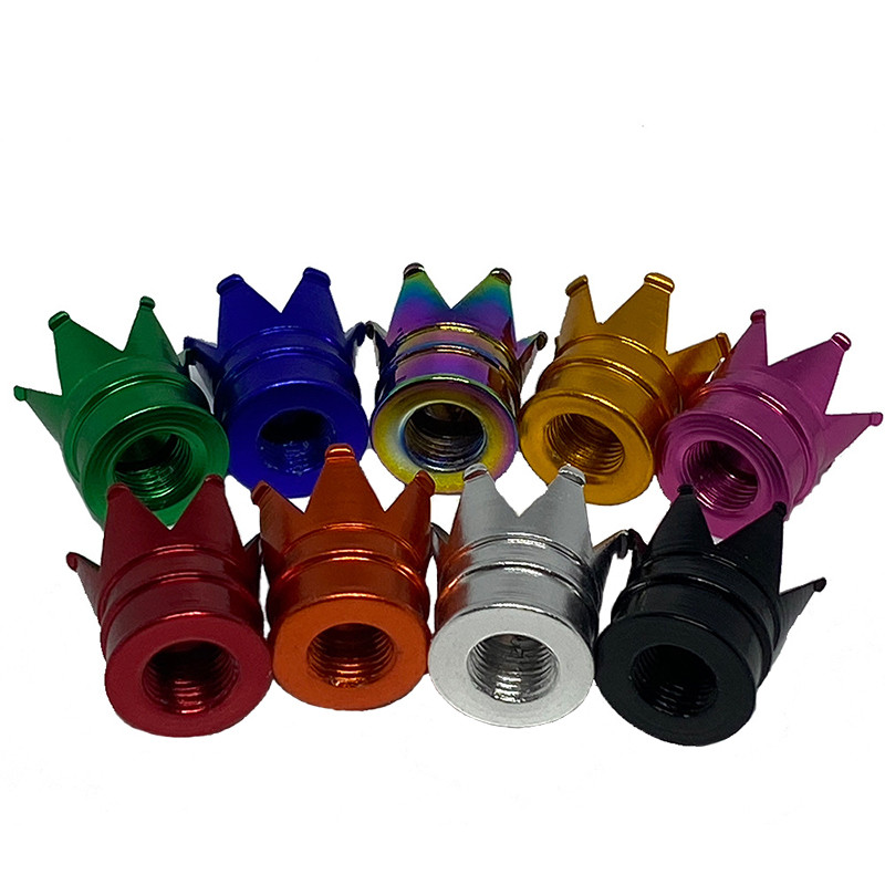 1/4 vnt. ratų padangų vožtuvų dangteliai Automobilių motociklų dviračių oro dangteliai, automatiniai sandarūs kotų dangteliai, skirti BMW VW Audi Nissan Crown Styling