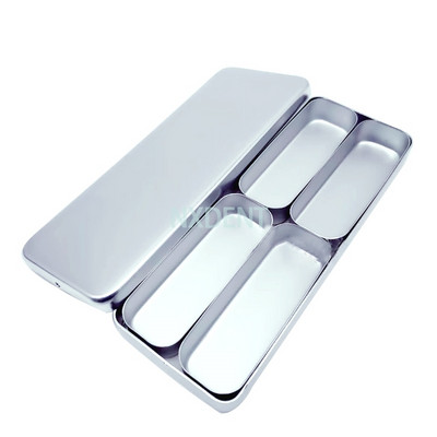 1db fogászati labor kellékdoboz Bur H /K fájltartó blokk sterilizáló tok fertőtlenítő endodobozhoz