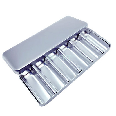 1db fogászati labor kellékdoboz Bur H /K fájltartó blokk sterilizáló tok fertőtlenítő endodobozhoz