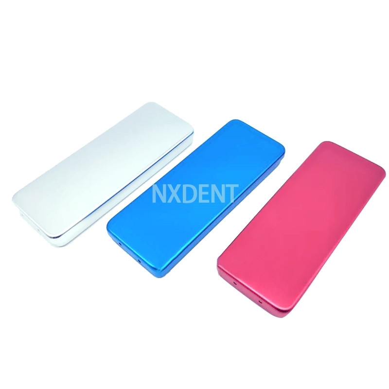 1db fogászati labor kellékdoboz Bur H /K fájltartó blokk sterilizáló tok fertőtlenítő endodobozhoz