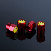 4db/készlet univerzális kerékabroncs szelepsapkák autó motorkerékpár kerékpár légburkolat automatikus légmentes szárburkolat Smiley autó stílus kiegészítő