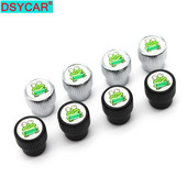 DSYCAR 4tk/komplekt auto stiil tsingisulamist autorehvide klapikorgid veljed rehvivarre õhukork õhutihedad katted