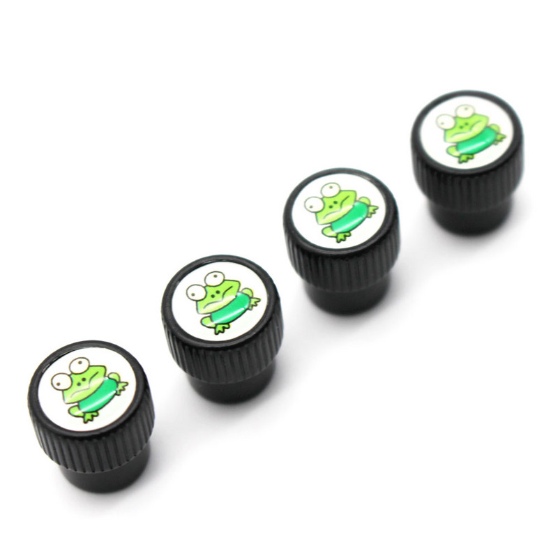 DSYCAR 4vnt./komplektas Automobilių modeliavimas, cinko lydinio automobilių padangų vožtuvų dangteliai ratų padangos padangų koto oro dangtelis, sandarus dangtelis