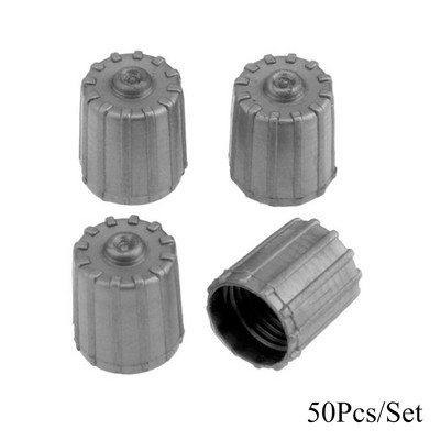 DSYCAR 50 tk / komplekt rehviklapi varrekorgid, O-kummirõngaga, universaalsed rehvivarre katted autodele maasturitele, jalgrattaveoautodele, mootorratastele