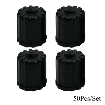 DSYCAR 50 tk / komplekt rehviklapi varrekorgid, O-kummirõngaga, universaalsed rehvivarre katted autodele maasturitele, jalgrattaveoautodele, mootorratastele