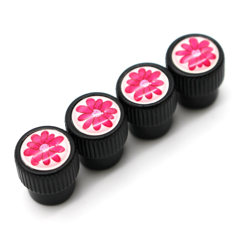 DSYCAR 4Pcs/Set Automobili od legure cinka Kapice ventila za automobilske gume Gume za kotače Zračni poklopac za vreteno gume Nepropusni poklopci