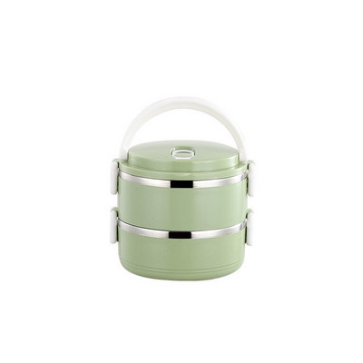 Keskkonnasõbralik roostevabast terasest suletud söögikarp Kaasaskantav Bento Box soojusisolatsioon õhtusöök ämber toidukonteinerid kööginõud