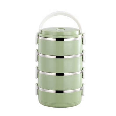 Keskkonnasõbralik roostevabast terasest suletud söögikarp Kaasaskantav Bento Box soojusisolatsioon õhtusöök ämber toidukonteinerid kööginõud