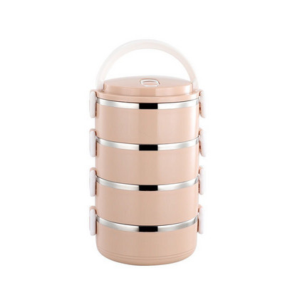 Keskkonnasõbralik roostevabast terasest suletud söögikarp Kaasaskantav Bento Box soojusisolatsioon õhtusöök ämber toidukonteinerid kööginõud