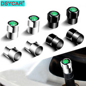 DSYCAR 4tk/komplekt neljalehelise ristiku rehvi klapikork auto veoauto mootorratta jalgratta rehvi õhuklapi korgid 4 lehte ristiku rehvi klapikork Uus