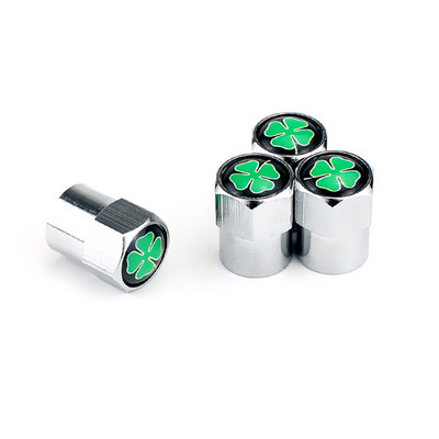 DSYCAR 4tk/komplekt neljalehelise ristiku rehvi klapikork auto veoauto mootorratta jalgratta rehvi õhuklapi korgid 4 lehte ristiku rehvi klapikork Uus