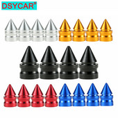 DSYCAR 4vnt./komplektas Universalus Automobilis Dviratis Moto Padanga Ratų vožtuvo dangtelio dangtelio Automobilio Styling Fiat Audi Ford Bmw VW Jeep Honda Car VW DS