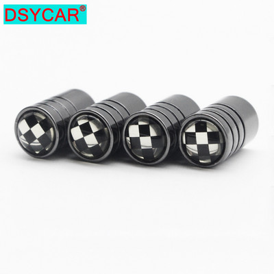 DSYCAR 4Pcs/lot Gume za automobile i bicikle Poklopac ventila kotača Poklopci naplataka za gume Dizajn automobila za Fiat Audi Ford 2 Bmw volkswagen Toyota skoda opel