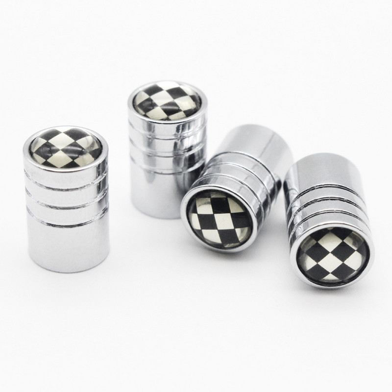 DSYCAR 4vnt./stal. Automobilių dviračių padangos ratų vožtuvų dangtelis padangų ratlankių dangtelių modeliai, skirti Fiat Audi Ford 2 Bmw volkswagen Toyota skoda opel