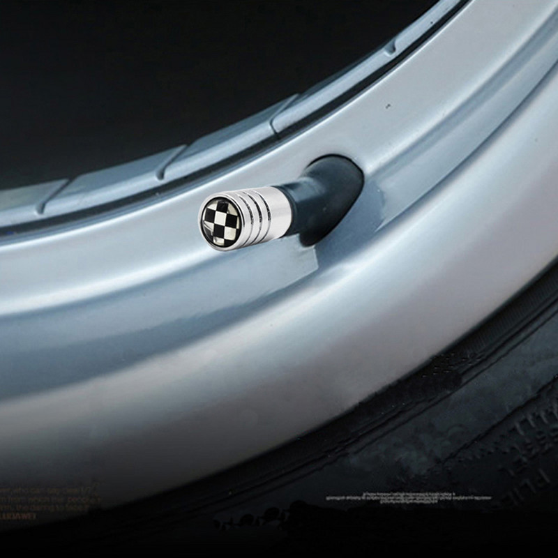 DSYCAR 4vnt./stal. Automobilių dviračių padangos ratų vožtuvų dangtelis padangų ratlankių dangtelių modeliai, skirti Fiat Audi Ford 2 Bmw volkswagen Toyota skoda opel