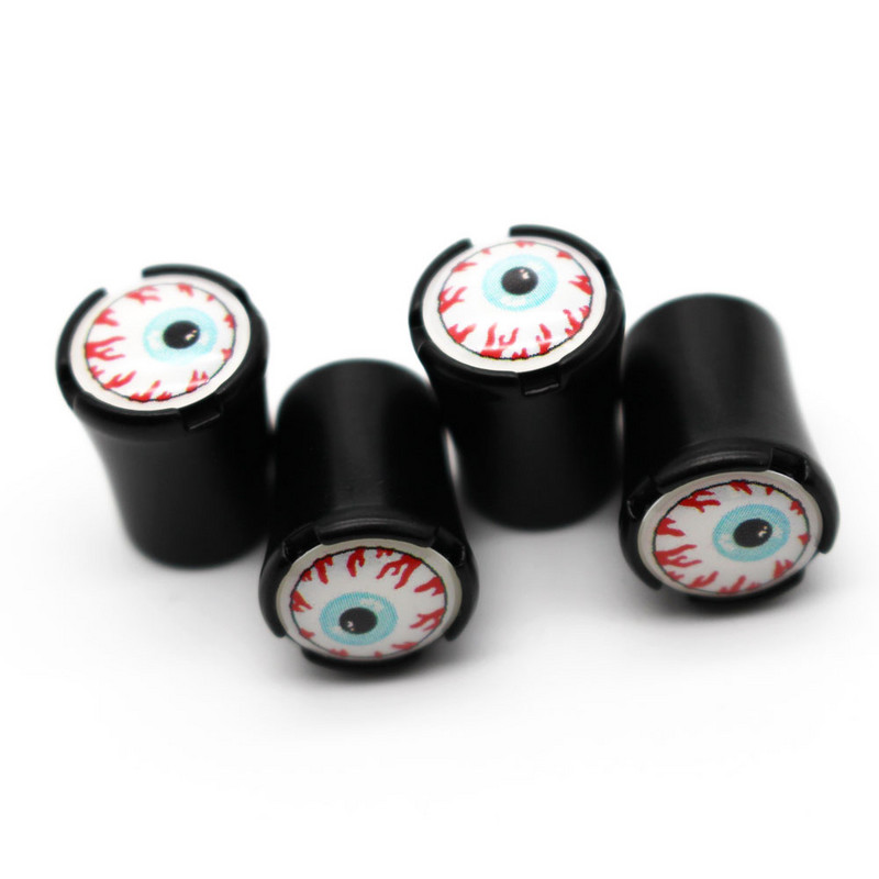 DSYCAR 4vnt./komplektas Automobilių modeliavimas, cinko lydinio automobilių padangų vožtuvų dangteliai ratų padangos padangos koto oro dangtelis, sandarus dangtelis